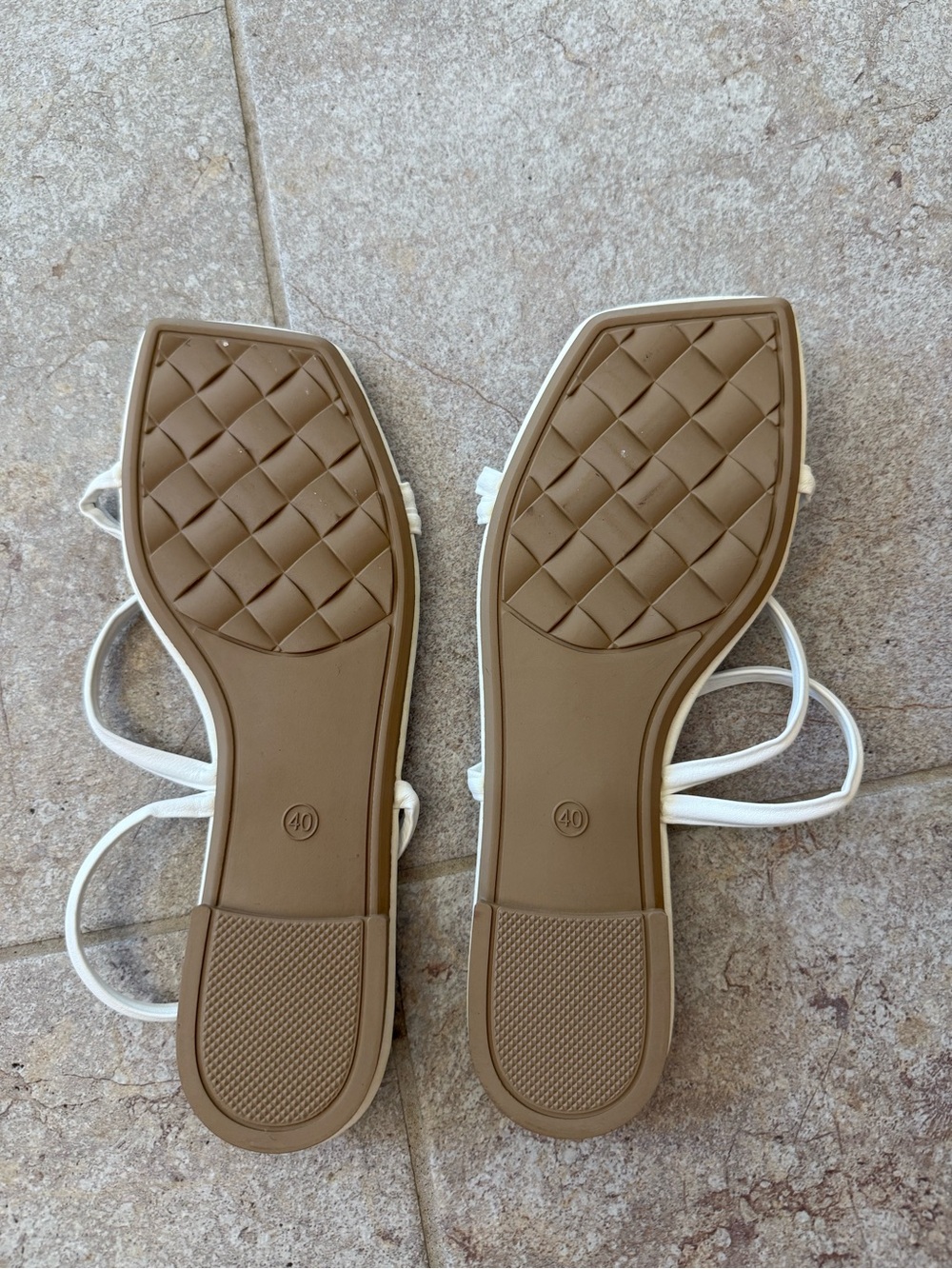 White Sandals - Picture 2 of 2